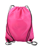 Liberty Bags-8886-Value▀Drawstring Backpack-HOT PINK