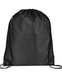 Liberty Bags-8886-Value▀Drawstring Backpack-BLACK