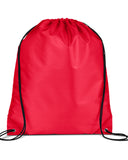Liberty Bags-8886-Value▀Drawstring Backpack-RED