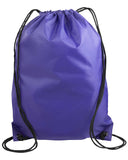 Liberty Bags-8886-Value▀Drawstring Backpack-PURPLE