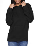 Next Level Apparel-9301-French Terry Pullover Hoodie-BLACK/ BLACK