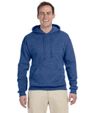 Jerzees-996-Nublend Fleece▀Pullover Hooded Sweatshirt-VINTAGE HTH BLUE