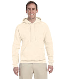 Jerzees-996-Nublend Fleece▀Pullover Hooded Sweatshirt-SWEET CREAM HTH
