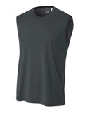 A4-N2295-Mens Cooling Performance Muscle T-Shirt-GRAPHITE