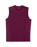 A4-N2295-Mens Cooling Performance Muscle T-Shirt-MAROON
