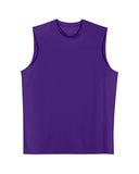 A4-N2295-Mens Cooling Performance Muscle T-Shirt-PURPLE