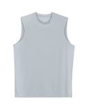 A4-N2295-Mens Cooling Performance Muscle T-Shirt-SILVER