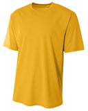 A4-N3402-Mens Sprint Performance T-Shirt-GOLD