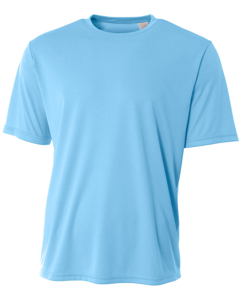 A4-N3402-Mens Sprint Performance T-Shirt-LIGHT BLUE