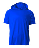 A4-N3408-Mens Cooling Performance Hooded T-shirt-ROYAL