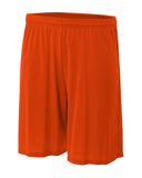 A4-N5244-Adult 7" Inseam Cooling Performance Shorts-ATHLETIC ORANGE