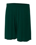 A4-N5244-Adult 7" Inseam Cooling Performance Shorts-FOREST GREEN