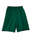 A4-N5283-Mens 9" Inseam Performance Short-FOREST GREEN