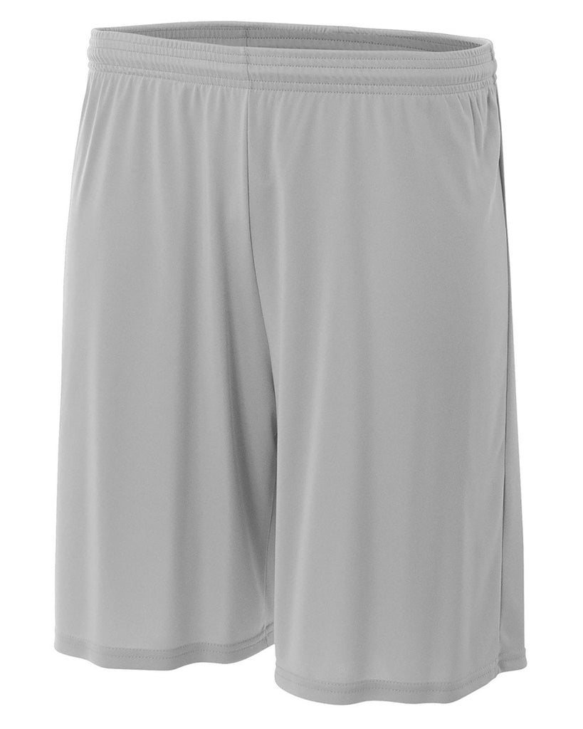 A4-NB5244-Youth Cooling Performance Polyester Short-SILVER