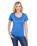 A4-NW3010-Ladies Tonal Space-Dye T-Shirt-LIGHT BLUE
