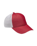 Adams-KN102-Knockout Cap-RED/ WHITE