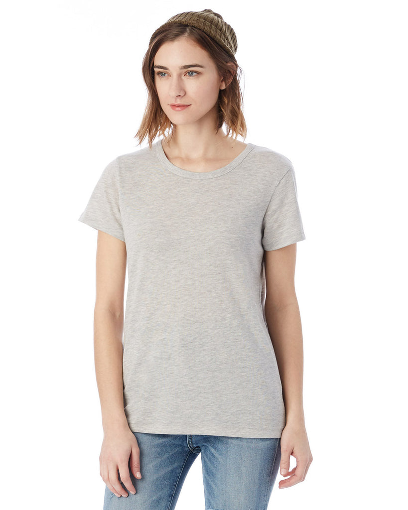 Alternative-01940E1-Ladies Ideal Eco-Jersey T-Shirt-ECO LIGHT GREY