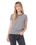 Alternative-01940E1-Ladies Ideal Eco-Jersey T-Shirt-EC BLK CLSSC STR