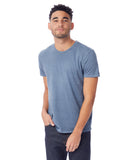 Alternative-04850C1-Mens Heritage Garment-Dyed Distressed T-Shirt-DK BLUE PIGMNT