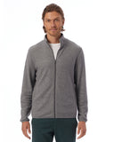 Alternative-43262RT-Adult Full Zip Fleece Jacket-ECO GREY