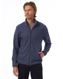 Alternative-43262RT-Adult Full Zip Fleece Jacket-ECO NAVY
