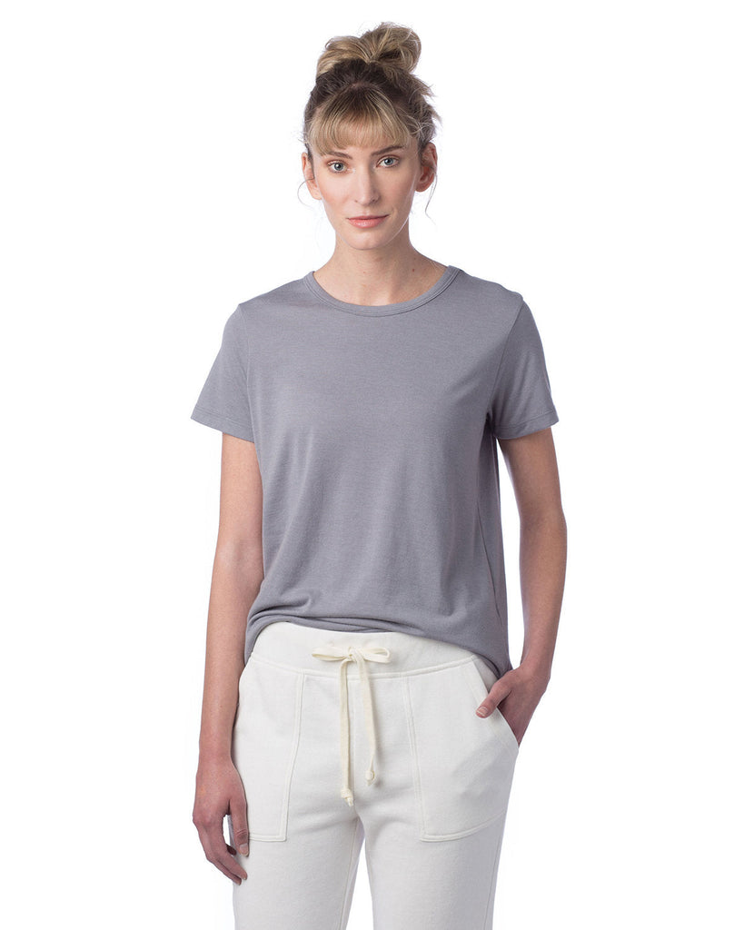 Alternative-4450HM-Ladies Modal Tri-Blend T-Shirt-NICKEL