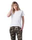 Alternative-4450HM-Ladies Modal Tri-Blend T-Shirt-WHITE