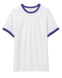 Alternative-5103BP-Unisex Keeper Ringer T-Shirt-WHITE/ VNT ROY