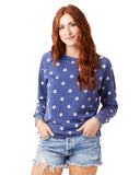 Alternative-8626NM-Ladies Lazy Day Pullover-NAVY STARS
