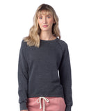 Alternative-8626NM-Ladies Lazy Day Pullover-WASHED BLACK