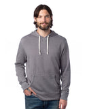 Alternative-8629NM-Mens School Yard Pullover Hooded Sweatshirt-NICKEL