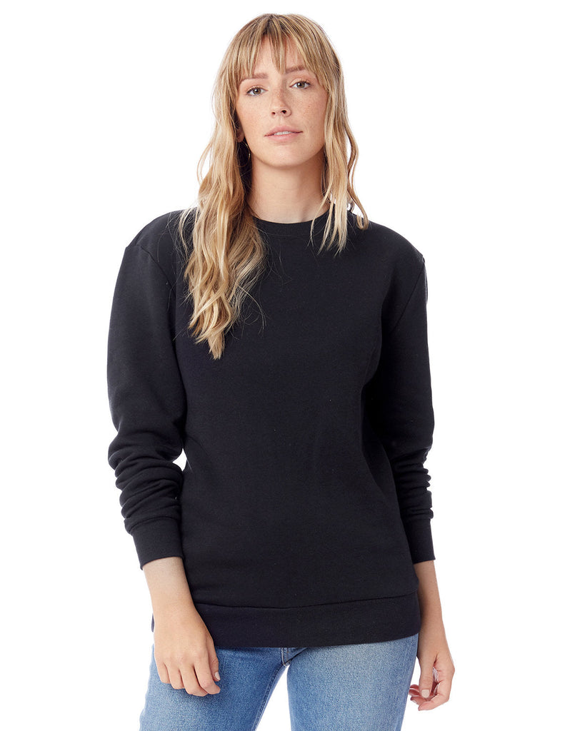 Alternative-8800PF-Unisex Eco-Cozy Fleece Sweatshirt-BLACK