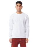 Alternative-8800PF-Unisex Eco-Cozy Fleece Sweatshirt-WHITE