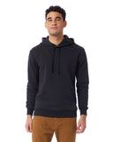 Alternative-8804PF-Adult Eco Cozy Fleece Pullover Hooded Sweatshirt-BLACK