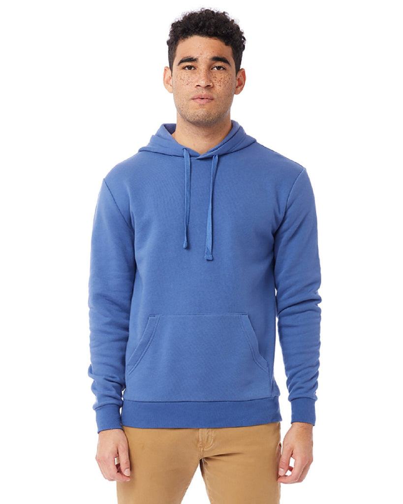 Alternative-8804PF-Adult Eco Cozy Fleece Pullover Hooded Sweatshirt-HERITAGE ROYAL