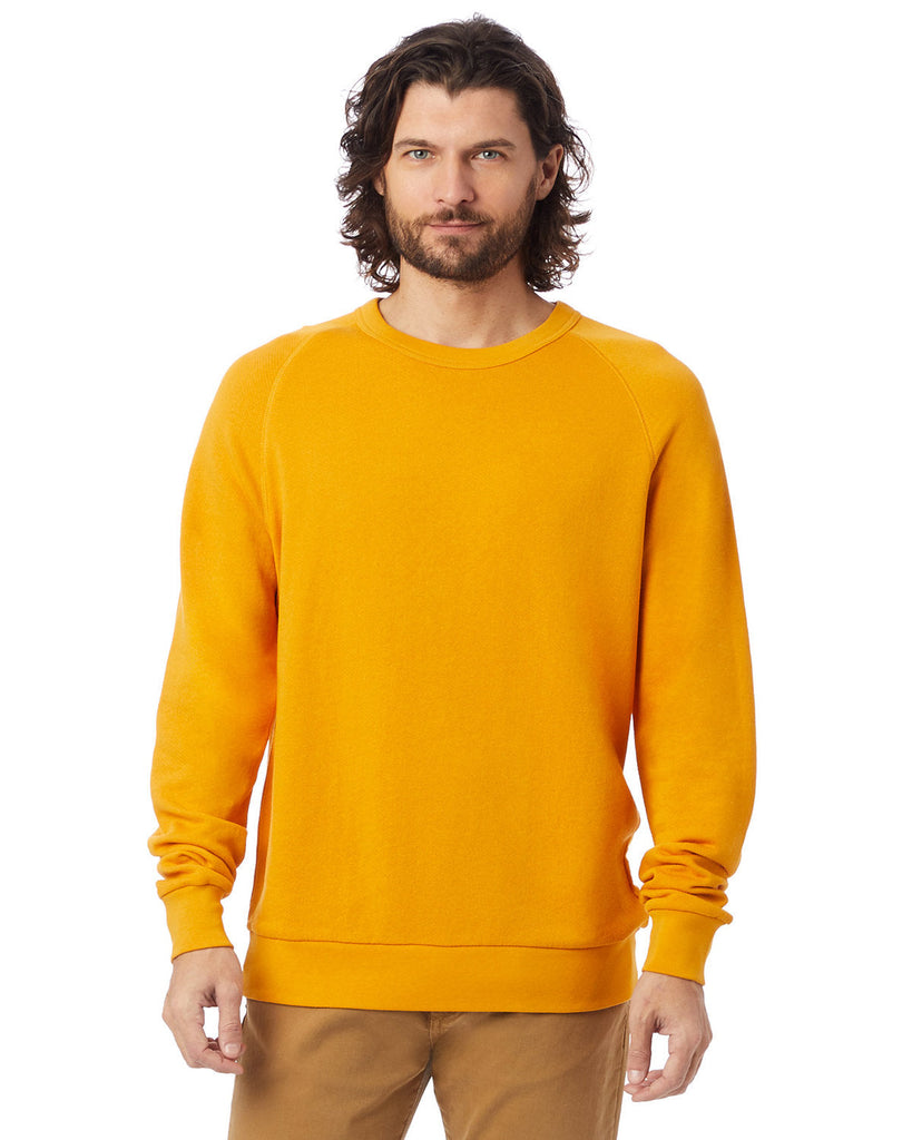Alternative-9575ZT-Unisex Washed Terry Champ Sweatshirt-STAY GOLD