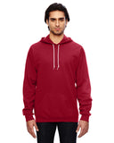 Anvil-71500-Adult Pullover Hooded Fleece-INDEPENDENCE RED
