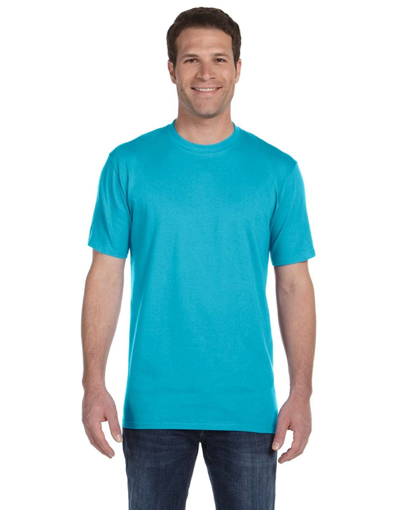 Anvil-780-Adult Midweight T-Shirt-POOL BLUE