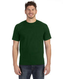 Anvil-783AN-Adult Midweight Pocket T-Shirt-FOREST GREEN
