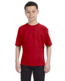 Anvil-990B-Youth Lightweight T-Shirt-RED