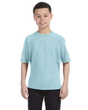 Anvil-990B-Youth Lightweight T-Shirt-TEAL ICE