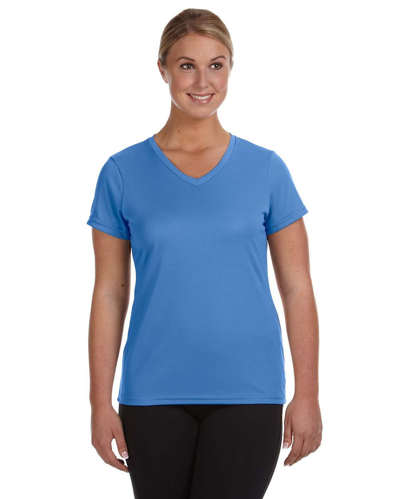 Augusta Sportswear-1790-Ladies NexGen Wicking T-Shirt-COLUMBIA BLUE