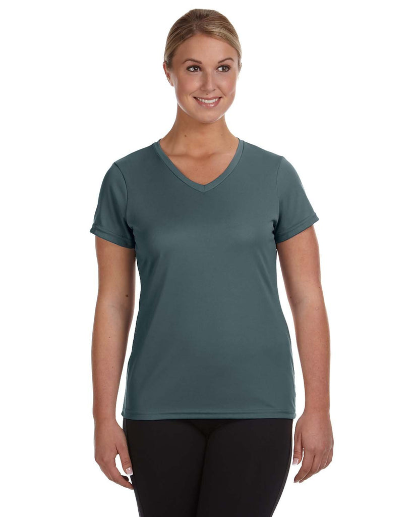 Augusta Sportswear-1790-Ladies NexGen Wicking T-Shirt-GRAPHITE