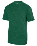 Augusta Sportswear-2900-Adult Shadow Tonal Heather Short-Sleeve Training T-Shirt-DARK GREEN