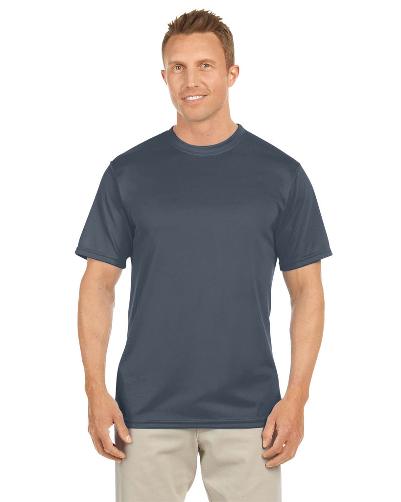 Augusta Sportswear-790-Adult NexGen Wicking T-Shirt-GRAPHITE