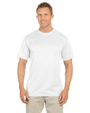 Augusta Sportswear-790-Adult NexGen Wicking T-Shirt-WHITE
