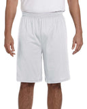 Augusta Sportswear-915-Adult Longer-Length Jersey Short-ASH