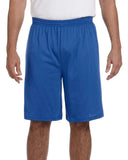 Augusta Sportswear-915-Adult Longer-Length Jersey Short-ROYAL