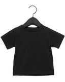 Bella + Canvas-3001B-Infant Jersey Short Sleeve T-Shirt-BLACK