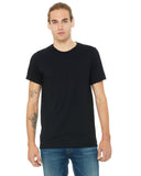Bella + Canvas-3001U-Unisex Made In The USA Jersey T-Shirt-BLACK